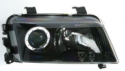 ТУНИНГ ФАРОВЕ И СТОПОВЕ Кристални фарове  AUDI A4 (1995-1999) - черни