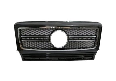 G-CLASS / GLK Решетка за Mercedes W461 / W463 G-CLASS (1990-2013) - Черна с хромлайсни АМГ