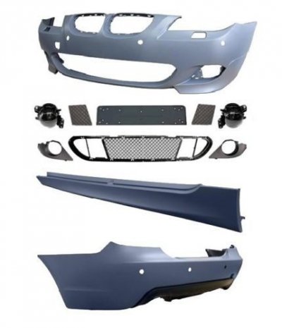5 SER. E60 / E61 (2003-2009) BODY KIT за BMW E60 седан (2003-2007) - M-Tech пакет без халогени