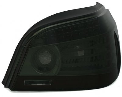 ТУНИНГ ФАРОВЕ И СТОПОВЕ ЗА BMW Диодни стопове BMW E60 (2003-2007) - опушени с диодни мигачи