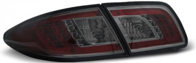ТУНИНГ ФАРОВЕ И СТОПОВЕ ЗА MAZDA Диодни стопове MAZDA 6 седан (2002-2007)  - опушени