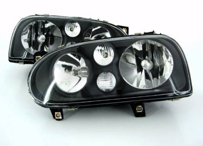 ТУНИНГ ФАРОВЕ И СТОПОВЕ ЗА VOLKSWAGEN Кристални фарове GOLF 3 R32 - HELLA Design