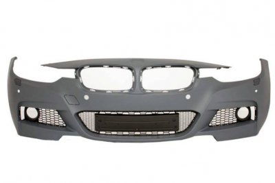 3 SER.  F30/ F31 / F32 (2011+) Предна Броня за BMW F30 (2011+) - M-Tech с отвори за парктроник