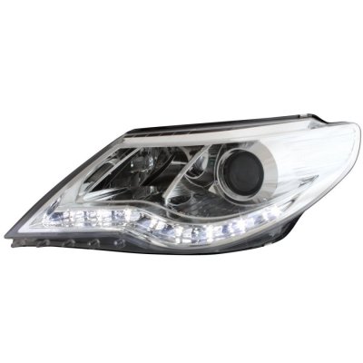 ТУНИНГ ФАРОВЕ И СТОПОВЕ ЗА VOLKSWAGEN Кристални фарове VW PASSAT  CC  (2008-2012)  - хром