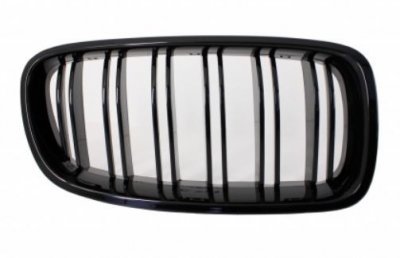 5 СЕРИЯ СЛЕД 2003 Решетки за BMW F10 / F11  (2010+) - черни Piano Design