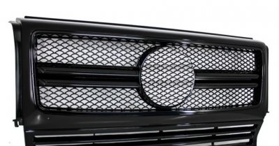 G-CLASS / GLK Решетка за Mercedes W461 / W463 G-CLASS (1990-2013) - Черна 