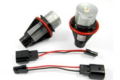 АНГЕЛСКИ ОЧИ 5W Лед крушки за ангелски очи за BMW E39 / E60 / E53 X5 / E65 / E87 / E63  - син цвят