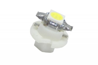 ЛЕД КРУШКИ B8.3 / B8.4 / B8.5 Диодна крушка тип B8.4D 12V / 2W с 1smd 5050 - бяла