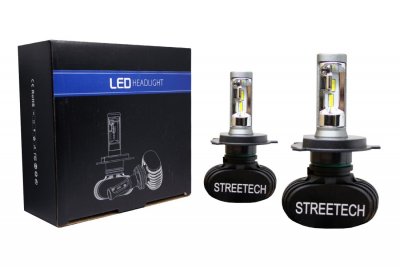 LED СИСТЕМИ ЗА ФАРОВЕ Лед крушки - Led система Н4 за фарове - 8000 Лумена, 36W - 6000K