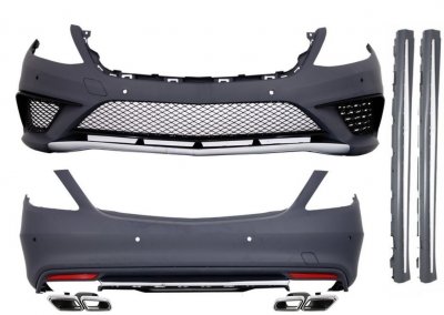 MERCEDES Боди Кит за Mercedes W222 S-Class (2013+) - S63 AMG пакет дълга база с накрайници