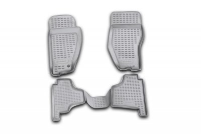СТЕЛКИ ЗА DODGE 3D Гумени стелки за DODGE Nitro (2007-2012) 4 pcs.