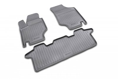 СТЕЛКИ ЗА КОЛА 3D Гумени стелки за HYUNDAI Trajet (1999-2008) MT 4 pcs.