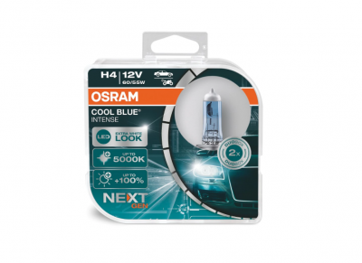 КРУШКИ H4 Халогенна крушка Н4 - Osram COOL BLUE INTENSE NEXT GEN - 2бр. блистер