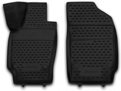 СТЕЛКИ ЗА КОЛА 3D Гумени стелки за Volkswagen Polo (2009-2018) 2 pcs.
