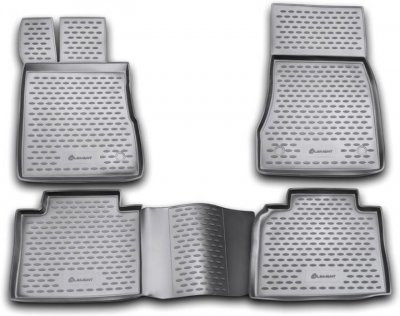 СТЕЛКИ ЗА КОЛА 3D Гумени стелки за Mercedes W220 S-Class (1998-2005) long base 4pcs.