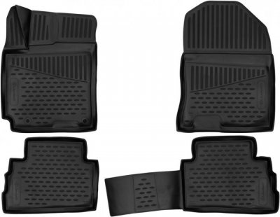 СТЕЛКИ ЗА КОЛА 3D Гумени стелки за Hyundai Kona (2017+) 4 pcs.