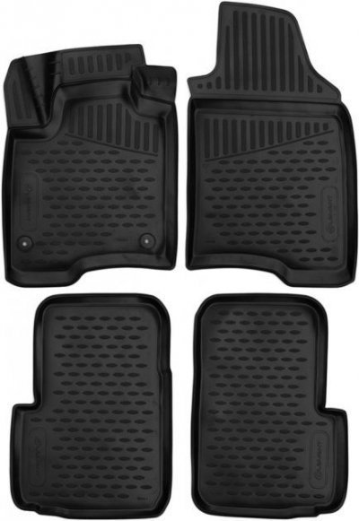 СТЕЛКИ ЗА КОЛА 3D Гумени стелки за Fiat Panda (2011+) 4 pcs.