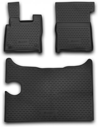 СТЕЛКИ ЗА КОЛА 3D Гумени стелки за Volkswagen Amarok (2010+) 2 pcs.