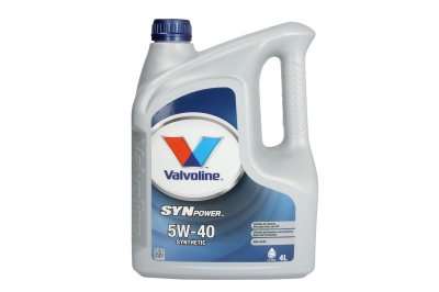 Масла VALVOLINE VALVOLINE SYNPOWER 5W40 4L