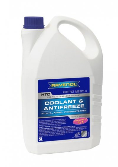 Течности RAVENOL HTC Антифриз концентрат G11 Син -37 °C 5L