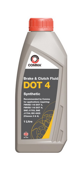 COMMA Спирачна течност DOT4 1.0L