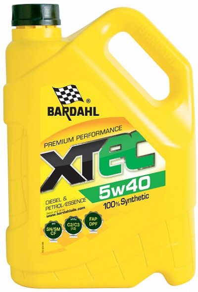 Масла BARDAHL BARDAHL XTEC 5W40  1L