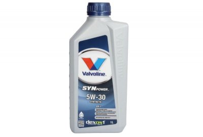 Масла VALVOLINE VALVOLINE SYNPOWER DX1 5W30 1L