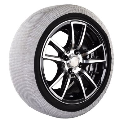 Автоаксесоари  Текстилни вериги за сняг Streetech Pro Series - бял цвят - размер M - 2бр.