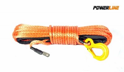 ОФРОУД POWERLINE POWERLINE Синтетично въже сиво 9mmX28m 8.5t PLN9X28KH